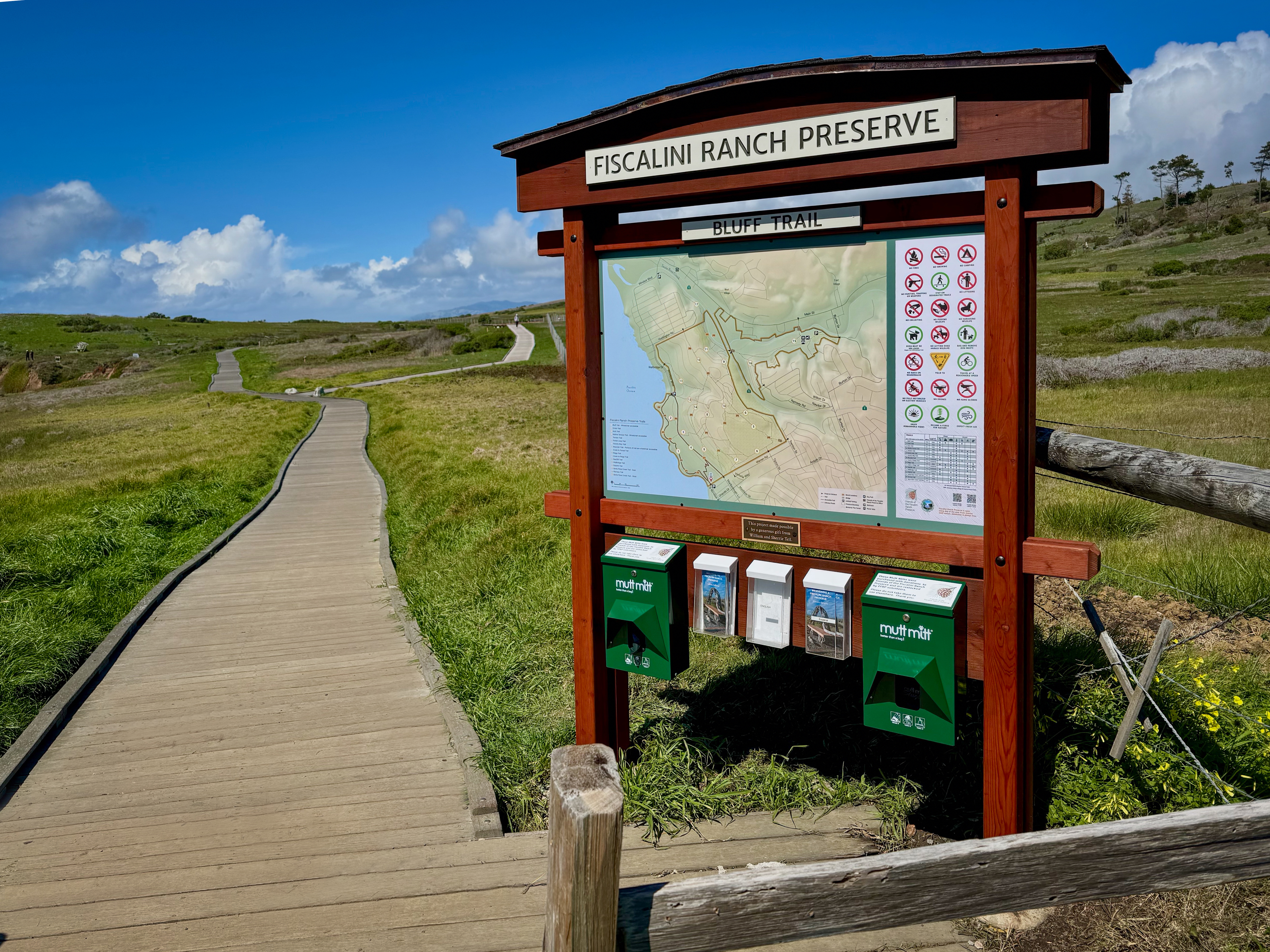 bluff trail south entrance
